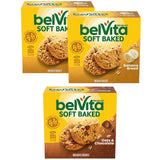 belVita Banana Bread & Oats & Chocolate Biscuit Bars – Portable Mid-Morning Desk Snack to Beat the 10am Crash