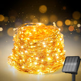 LUMENAIR Solar Fairy Lights – 200 LED 72Ft String Lights Birthday Gift for Women Mom and Best Friend