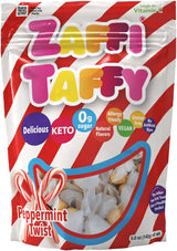 Zollipops KETO Taffy Assorted Fruit Pack of 2 – Sugar-Free Holiday Gift Basket Addition for Health-Conscious Loved Ones