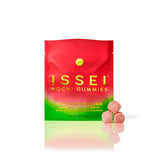 ISSEI Strawberry Mochi Gummies Chewy Candy – Plant-Based Post-Workout Snack for Mindful Snackers