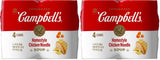 Campbell's Homestyle Chicken Noodle Soup – Fast Workday Meal Between Meetings, Self-Contained Travel Bowl