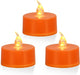Warm Yellow Light, Orange Base - 24 Pack