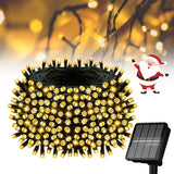Lumivox Solar String Lights – 8 Modes Warm White Glow for Bedroom, Living Room, and Cozy Home Aesthetic