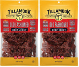 Tillamook Country Smoker Honey Glazed Hardwood Smoked Beef Jerky – No-Refrigeration Road Trip and Fishing Boat Snack, 10 g Protein