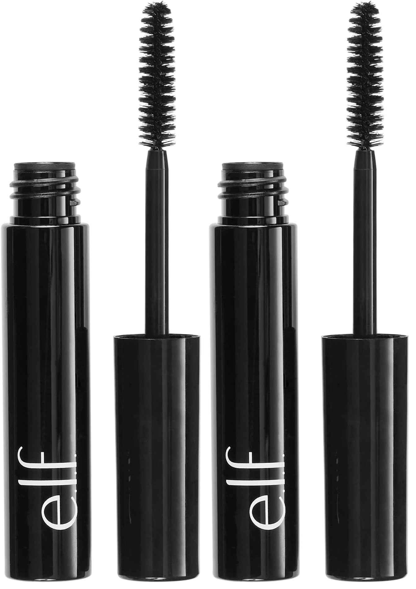 e.l.f. Volumizing Mascara Black – Vegan Cruelty-Free Birthday Gift for Her, Stocking Stuffer & Holiday Value Pack