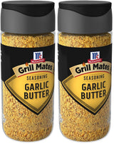 McCormick Grill Mates Garlic Butter Seasoning, Single Canister All-Purpose Blend for a Clutter-Free Pantry