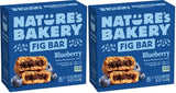 Nature's Bakery Blueberry Fig Bars - Wholesome Lunchbox Snack for Kids, 6 Individually Wrapped Twin Packs