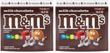 M&M'S Milk Chocolate Candy for Kids – Family Size 18 oz Resealable Bag for Lunch Boxes and Snack Time