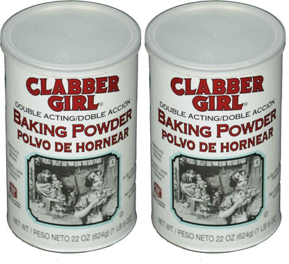 Clabber Girl Baking Powder 2-Pack – Housewarming Gift for Gluten Free and Vegan Households