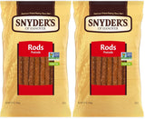 Snyder's of Hanover Pretzel Rods – Portable Snack for Picnics and Road Trips, 12 oz Bag