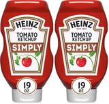 Heinz Simply Tomato Ketchup – Squeeze-Bottle Condiment for Backyard Grilling and Cookouts