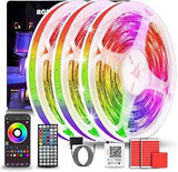 Lumistrips LED Strip Lights – Bedroom & Living Room Ambient Home Decor, App & Remote RGB Color Changing