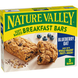 Nature Valley Soft Baked Breakfast Bars – Banana Chocolate Chip Lunchbox Snack for Kids, 5 Individually Wrapped Bars