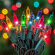 Multicolor, Green Wire - 100 Count