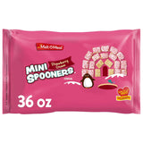 Malt-O-Meal Strawberry Cream Mini Spooners Shredded Wheat Cereal, Better-For-You Whole Grain Breakfast Cereal for Mindful Mornings, 36 OZ Resealable Bag