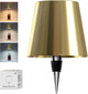 Electroplated gold