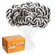 Zebra Swirl lollipops