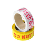 Warning Tape 3-Pack – Creepy Living Room and Entryway Halloween Decoration for Haunted Vibes
