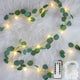 100 LED-Battery-Powered Copper Wire - Eucalyptus