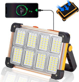 LUMENHUB Solar Emergency Light – Storm & Power Outage Lantern, 10+ Hour Backup Floodlight
