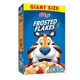Kellogg's Frosted Flakes Cereal, Giant 28.5 oz Box, Tony the Tiger Breakfast for Kids' Lunchboxes and After-School Snacks
