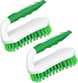 SetSail Scrub Brush – Non-Slip TPR Grip Brush Safe for Wet Hands in Shower and Tub