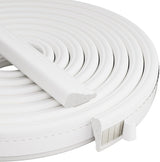 Holikin Wedge Foam Weather Strip – Living Room Sliding Door Frame Tape in White, Sleek Gap Coverage That Blends with Trim