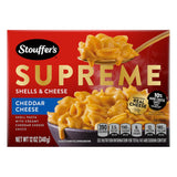 Stouffer's Supreme Shells and Cheese – Crowd-Pleasing Potluck Side Dish, 12 oz Boxed Mac and Cheese Kit