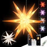 Lumichain USB Snowflake Tree Topper – Flameless, Touch-Safe Holiday Lighting for Worry-Free Homes