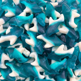 Blue Sharks Gummy Candy – Vibrant Blue Accent for Ocean-Themed Dessert Table Displays