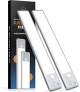 BLS LED Light Bar – Zero-Wire Minimalist Under Cabinet Lighting, Magnetic Mount for Clean Uncluttered Walls