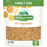 Cascadian Farm Organic Granola, Dark Chocolate Almond – Clean-Eating Breakfast Staple for Your Self-Care Breakfast Bar
