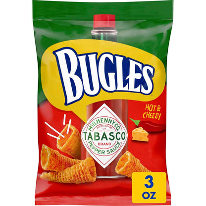 Bugles Corn Snack Cones – After-School Snack for Kids and Classrooms, Ranch Flavor Pantry Pack