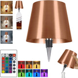 Minimalist Cordless Bottle Lamp, Clean Line Rechargeable LED for Uncluttered Spaces