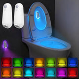 Motion Sensor Toilet Night Light – Fall Prevention Nightlight for Hallway and Stairs, Rechargeable