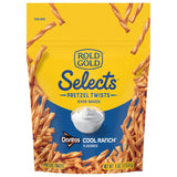 Rold Gold Cool Ranch Pretzel Twists 4 oz – Desk Snack for Busy Professionals, Single-Serve Grab Bag
