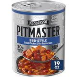Progresso Pitmaster Steakhouse Style Steak and Bean Soup – Shelf-Stable Camping and Cabin Meal, No Refrigeration Needed