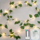 40 LED-Battery-Powered Copper Wire - Pothos