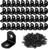 HENSUN L Bracket Set – Child-Safe Furniture Repair, Rounded Edge Stainless Steel Braces for Wobbly Chairs and Tables