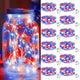 Red & Blue & White - 12 Pack