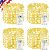 Brightown 240LED Battery Fairy Lights – Safe Nursery & Toddler Bedroom Decor with Cool-to-Touch LEDs