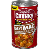 Campbell's Chunky Chili Mac, 18.8 oz Can – Mild-Tasting Pantry Meal Picky Eaters Can Enjoy at the Kitchen Table