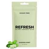 Refresh Gum Peppermint – Family-Safe Chewing for Kitchens with Kids, No Aspartame Pouch