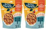 Seven Sundays Maple Cinnamon Protein Cereal – Short-Ingredient Pantry Essential for Clutter-Free Kitchens, 8 oz Bag