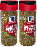 McCormick Crushed Jalapeño Pepper, 1.37 oz — One Clean Ingredient for a Clutter-Free Spice Rack, No Additives or Added Sodium