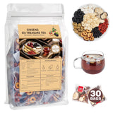 Eight Treasures Kidney & Liver Detox Tea – Bedtime Wind-Down Herbal Ritual for Restful Sleep, 30 Individually Sealed Bags