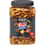 Chex Mix Cheddar Snack Mix Tub – Family-Sized Tub for Playdates, School Snacks, and Lunchbox Variety, 20 oz