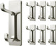 Brushed Nickel - 6 Pack