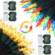 50 LEDs x 4 Pack - Warm White & Multicolor