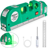 AikTryee Laser Level with Tape Measure – Practical Housewarming Gift for New Homeowners and DIY Enthusiasts